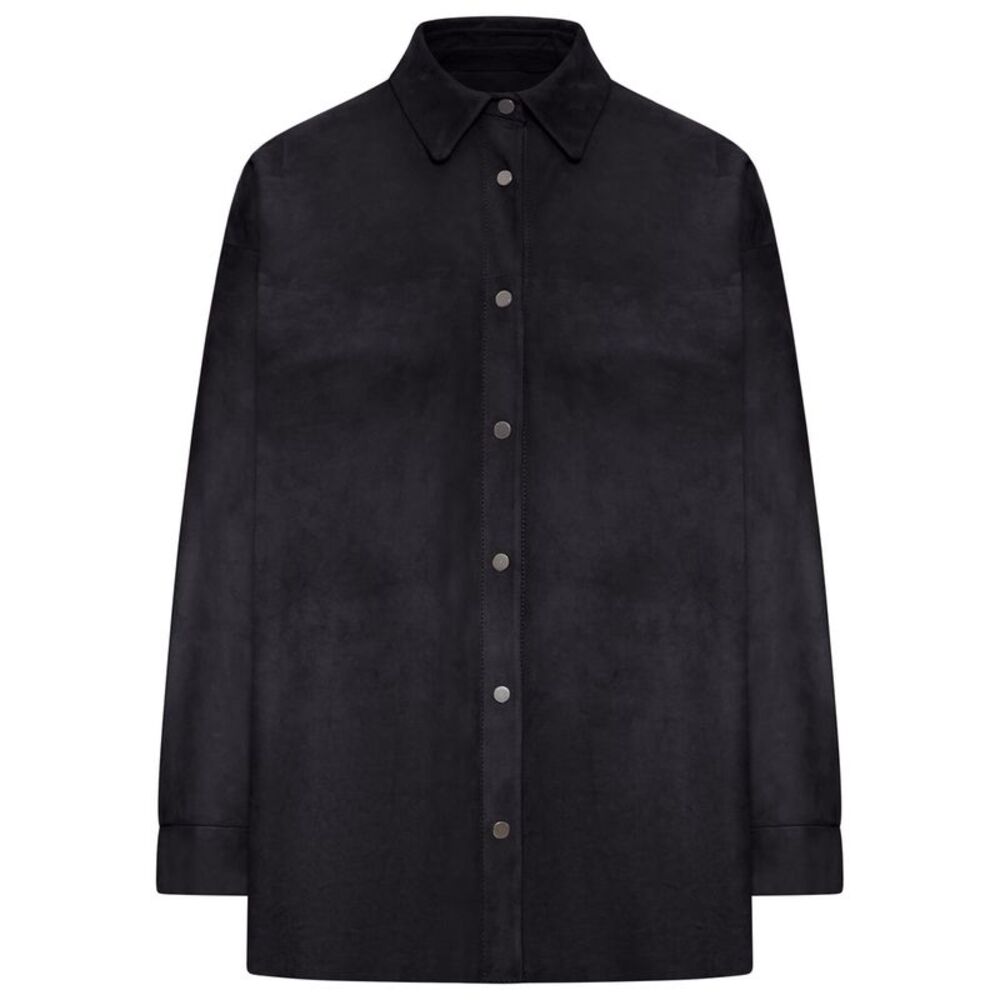 Salvatore Santoro Women Suede Overshirt